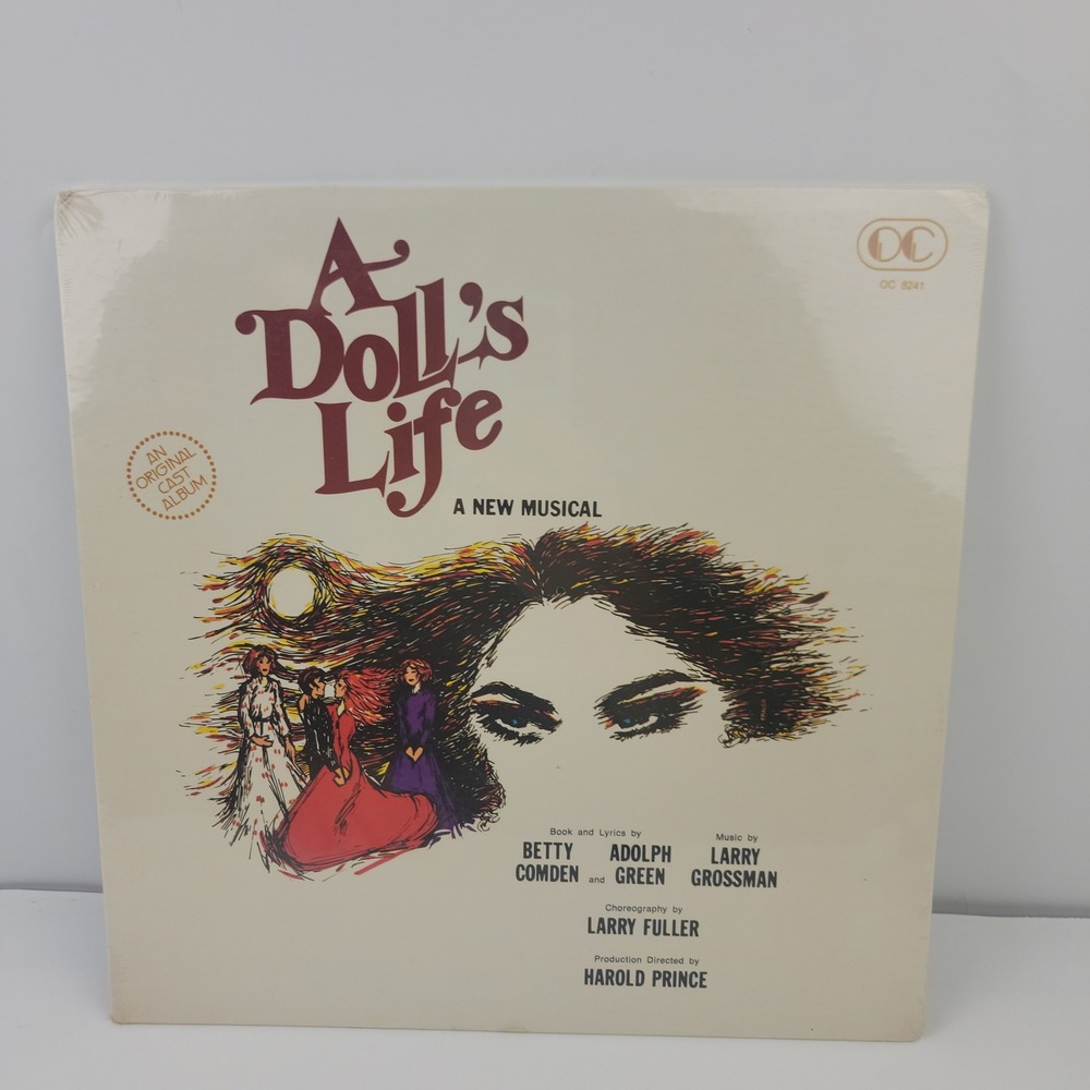 A Doll's Life Original Cast Album Vinyl LP OC 8241 Sealed 1982 Broadway Musical